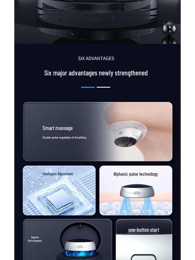 Smart Electric Anti-Snoring Pulse Device - Unisex Mini Sleep Aid