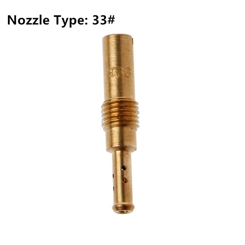 1 Pc 35# 32# To 52# Slow Pilot Jet Vice Injector Nozzle For Keihin CB GY6 KOSO OKO PE CVK FCR Carburetor