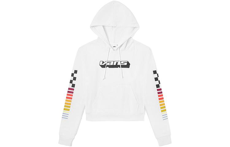 Vans Sweatshirts Women s White Hooded Moderate Regular VN0A47YDWHT S