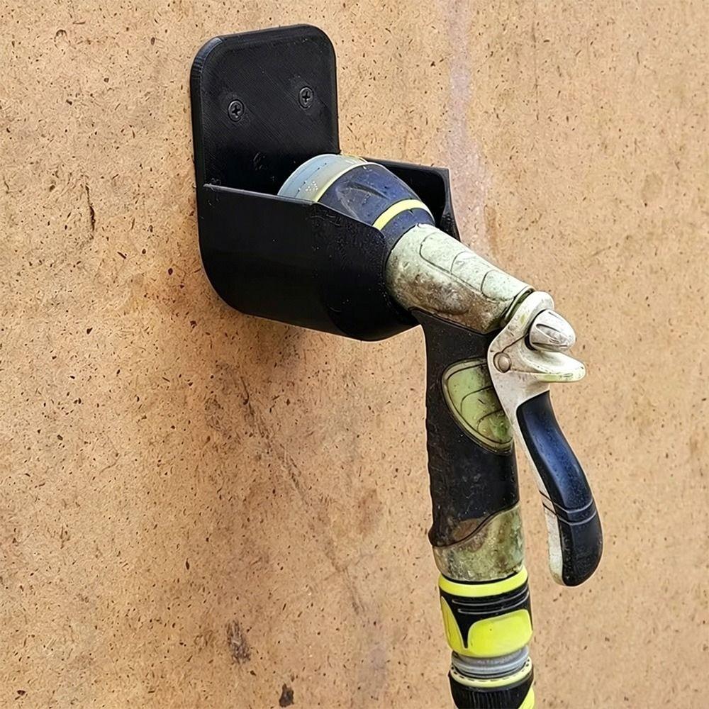 Wall Mounted Garden Hose Spray Holder Nozzle Storage Hose Storage Rack  Garden Watering