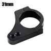 31MM Universal Black Motorcycle Aluminium Steering Damper Fork Bracket Reduce Lever Vibration For BMW Honda Kawasaki Yamaha