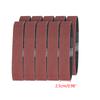10 Pieces 120/320/600 Grits Sanding Belt Sander Paper Belt Sander for Metal Wood