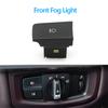 Car Front HeadLamp Rotary Foglight Button Headlight Switch Cover Panel For BMW 2 Series F45 F46 X5 X6 F15 F16 X5M X6M F85 F86
