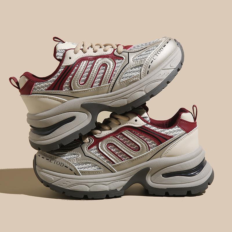 

ins Korean version of the new dad shoes girl 2025 autumn student sports running shoes casual shoes platform height increase BS103 40