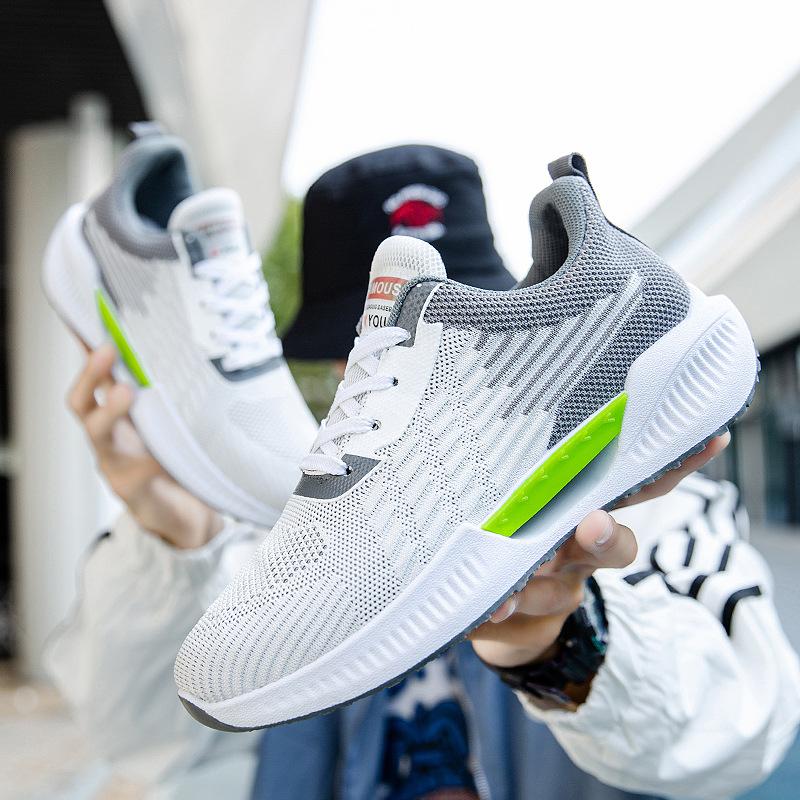 Neue vier jahreszeiten paar schuhe fliegen woven mesh casual student schuhe paar laufsport schuhe casual alle-spiel