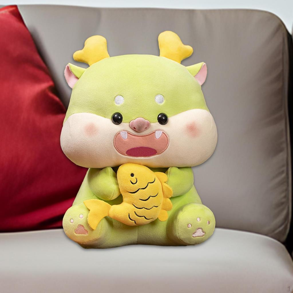 Dragon Animal Year Mascots Cute Soft Festival Decoration Lucky Toys for Office