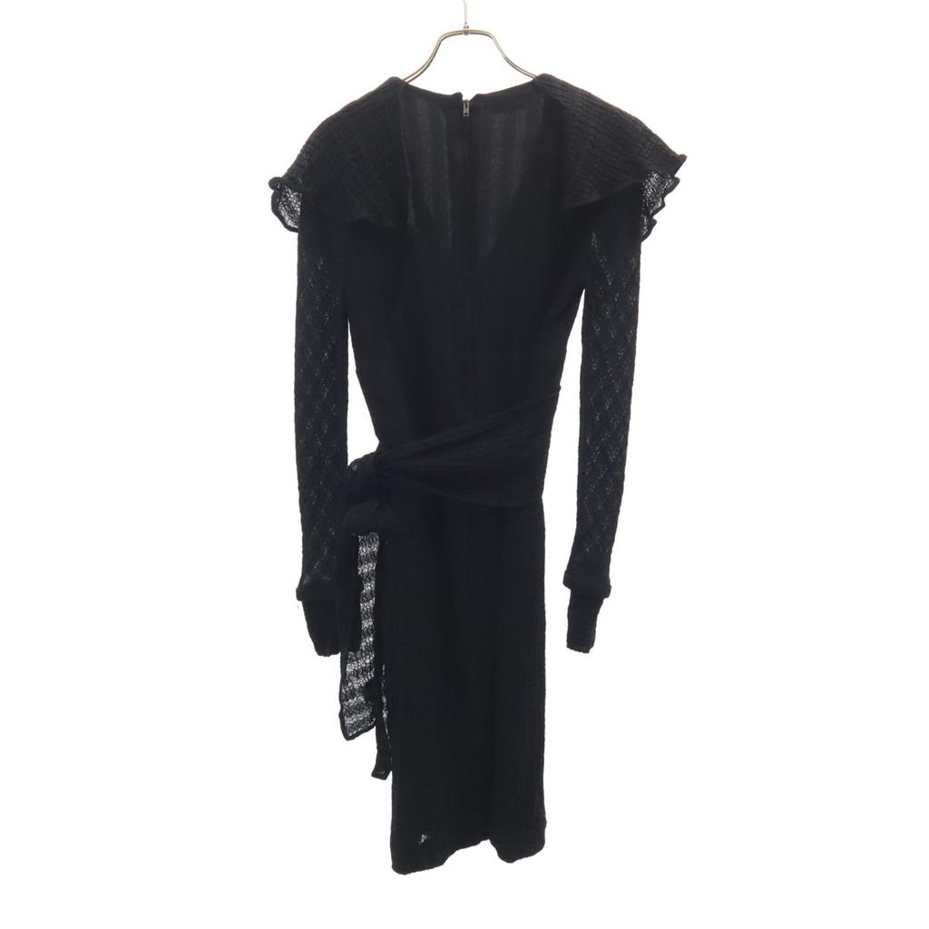 GIVENCHY made in Italy Long sleeve one piece 38 black Women Used