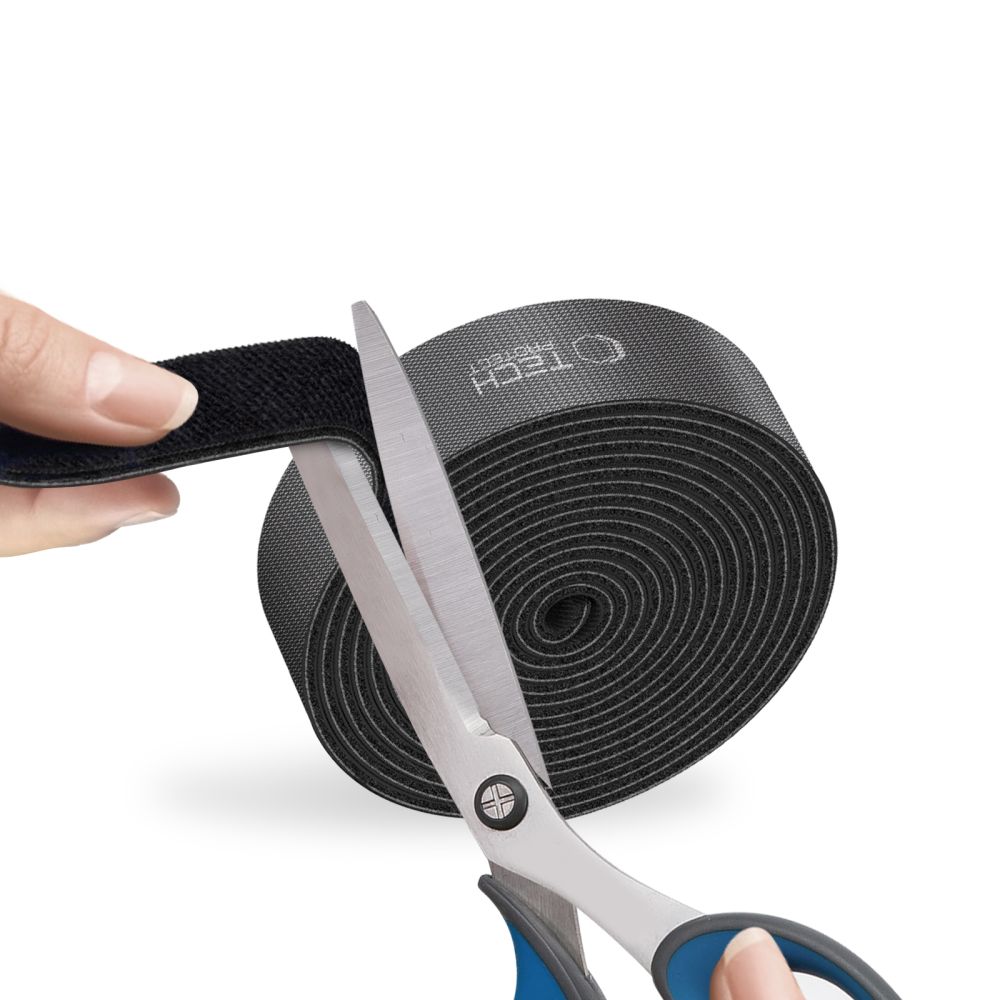 Tech-Protect Velcro Cable Organizer 300Cm Black