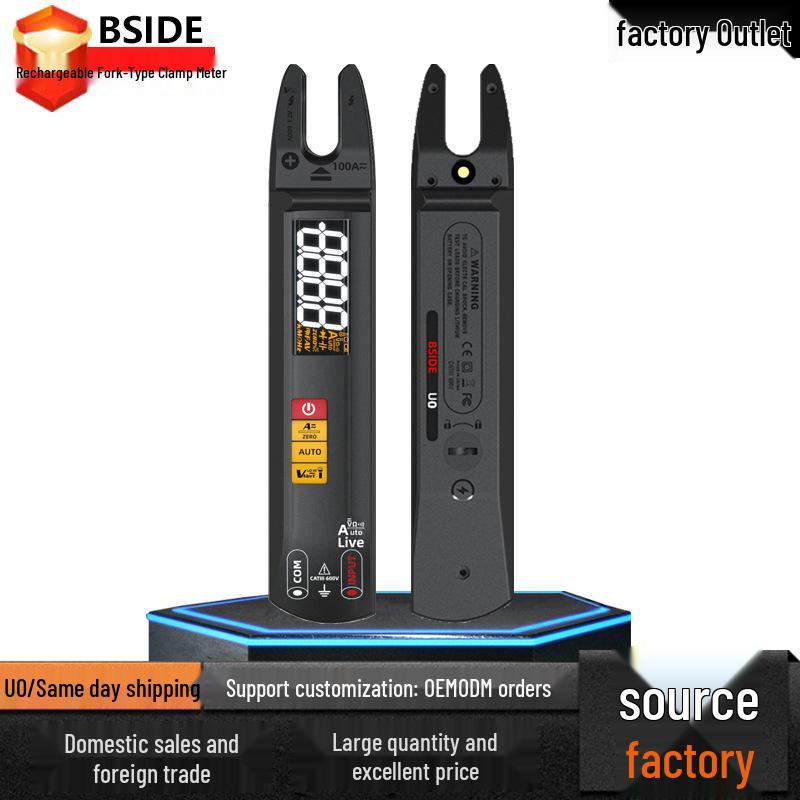

BSIDE Aimer U0 Fork Clamp Meter: High-Precision Digital Mini Ammeter Multimeter