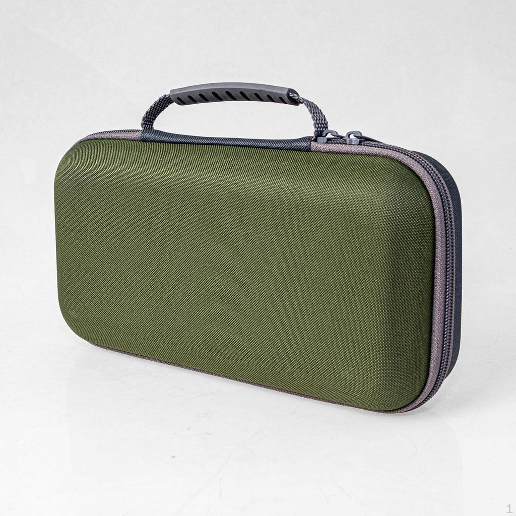 Microphone Case Double Microphones Protective Storage with Mesh Pocket Shockproof Portable for