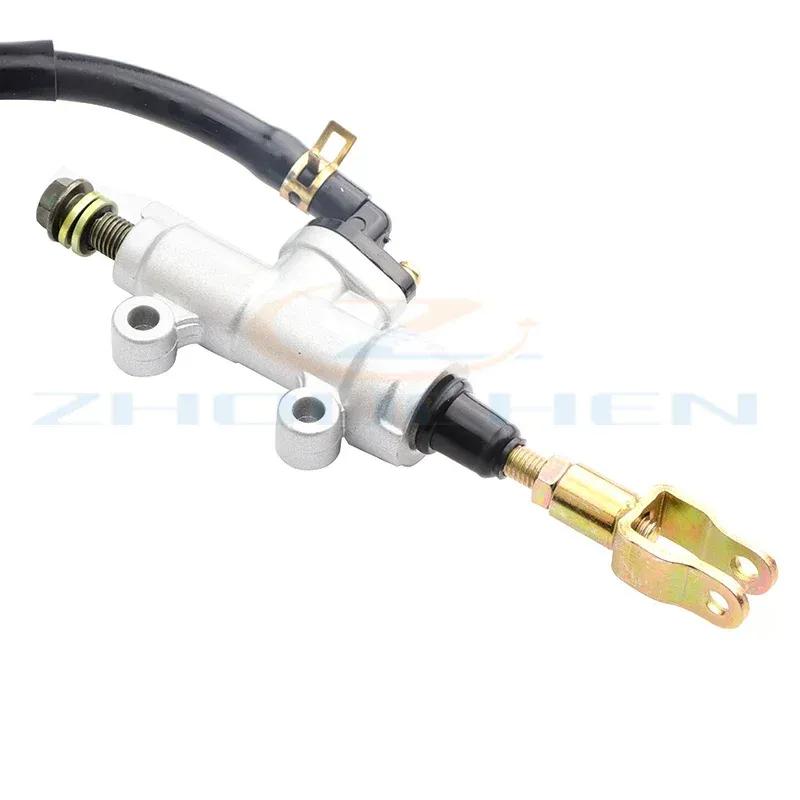 Motorcycle Universal Foot Brake Hydraulic Pump for Suzuki Kawasaki  Yamaha Rear Brake Master Cylinder Pump Motorbike