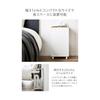Blindfolded Futon Dryer Stand with Casters, Tower, Black, Futon Dryer Storage, Yamazaki Jitsugyo Home Appliance Storage, Blindfolded Storage, Futon