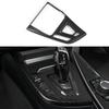 Voor BMW 3 4 Serie F30 F31 F32 F33 F34 F36 (2012-2018) Auto Middenconsole Pookknop Coverpaneel, Koolstofvezel ABS Trim Sticker
