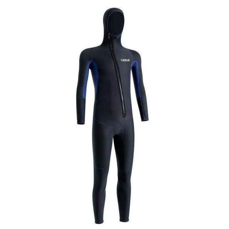 Men`s 3MM Hooded Thickened Deep Diving