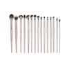 Natural Eye Makeup Brushes Set Eyeshadow Brush Eyebrow Contour Eyeliner Brush Women Eyes Cosmetic Detail Make Up Tools