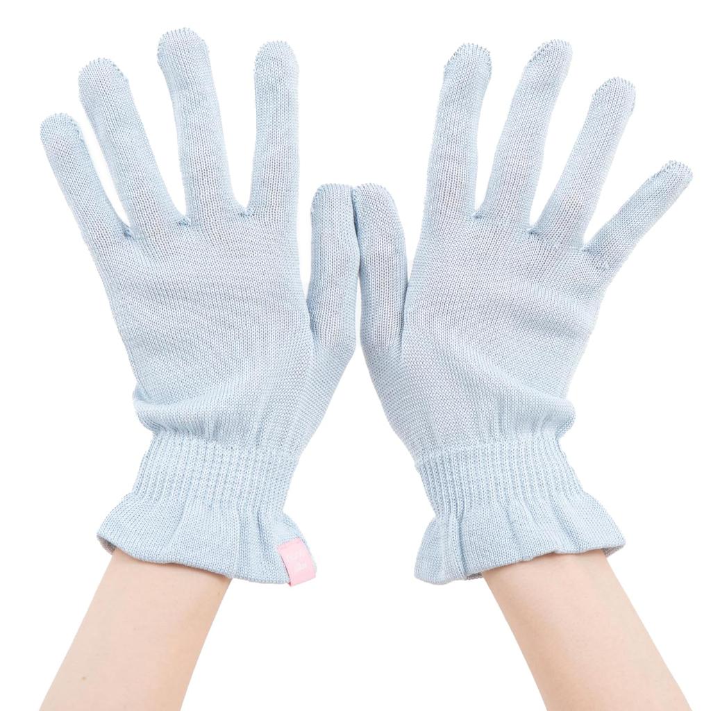 Hand Care to Silk UV Protection for Rough Sleeping Night Care Made in nanosilkee x WAKISAKA Gloves for Lagoon After Hand Cream "Takumi Bi" Gloves,