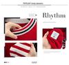 European Style Men's Striped Slim Fit Round Neck Sweater - Trendy Brand Knitwear, Long Sleeve Casual Base Layer Shirt