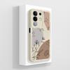 For Vivo T4x T2x T1x V27 V23 Pro V21 V21E V23 V23E V25 V25E V27E Y19E IQOO Z10X Phone Cover Cute Avocado Pattern Liquid Silicone Shell For Vivo Casing