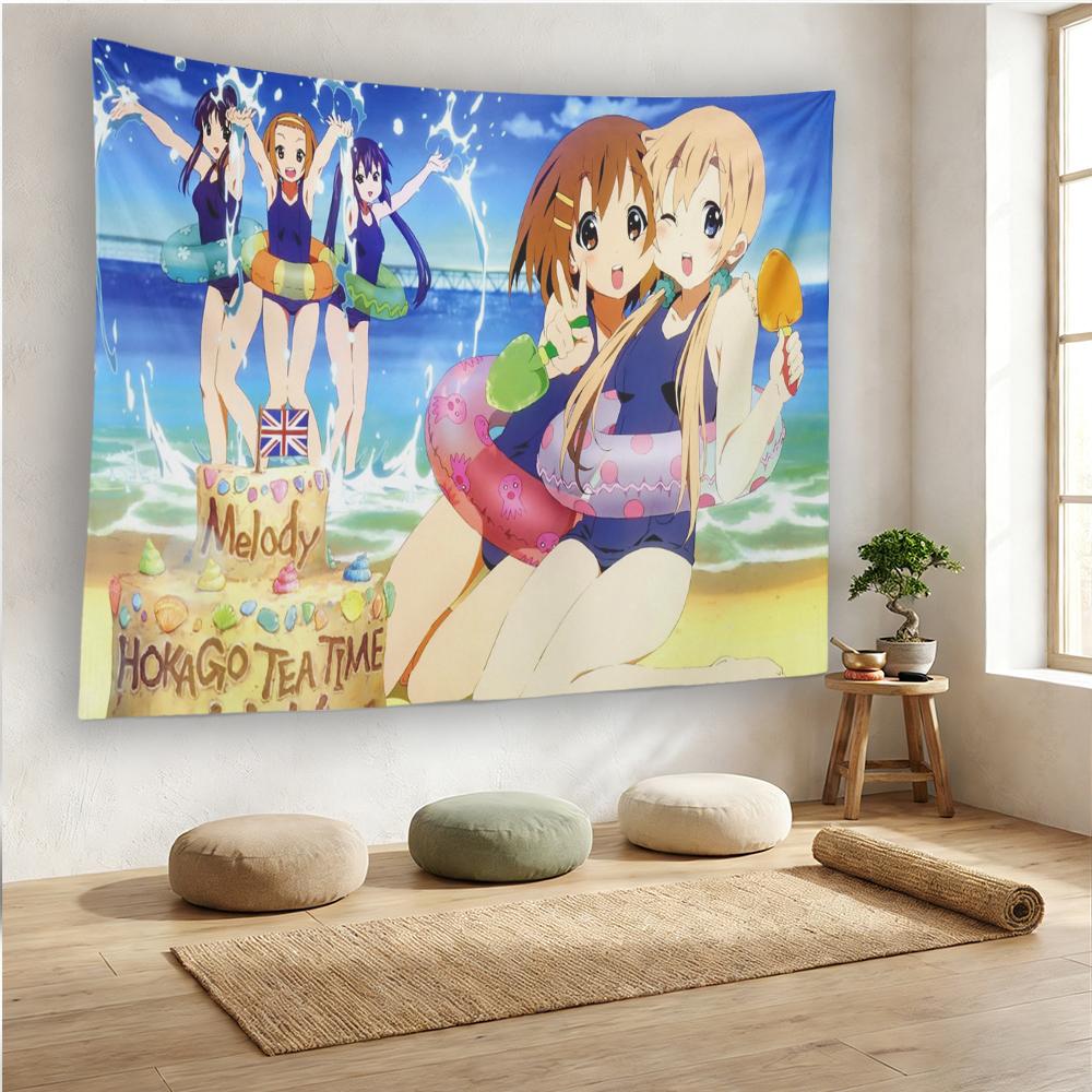 KKOnAnime Beach Scene Wall Tapestry Soft Polyester Wall Hanging for Bedroom Living Room Dorm Home Decor Aesthetic