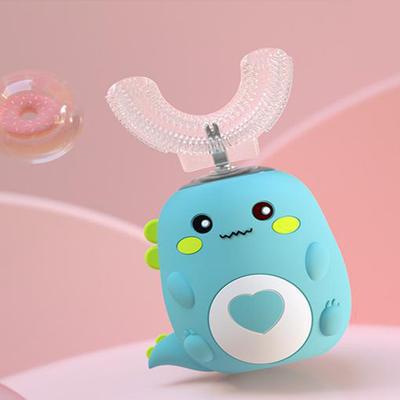 Travel Electric Children's Toothbrush, Cute Cartoon Teeth Whitening Toothbrush, Soft Bristle Oral Cleaning Tool