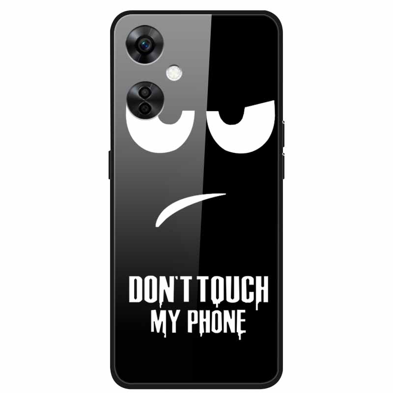 For One Plus Nord CE 3 Lite 5G Case N30 Tempered Glass Hard Back Cover for Oneplus Nord CE3 Lite N 30 Cases Bumper 3lite CE3Lite
