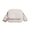 Chic Women’S Crossbody Bag - Solid Color Durable PU Magnetic Closure Comfort Strap Small & Stylish Purse With Zipper