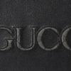Gucci Leather With Canvas Binding Clutch Men's Black 768374-AACXC-1050