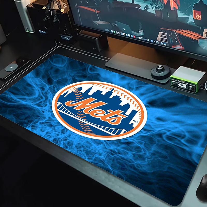New York Mets Color Mouse Pad Large Gaming Table Cushion Non-slip Laptop Tablet Big Mousepad XXL Mat Mini PC Playmat With Lock edge