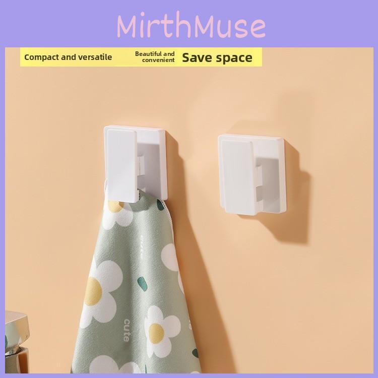 Wall Mount Abs Bathroom Organizer Clip For Toothpaste And Towels Storage