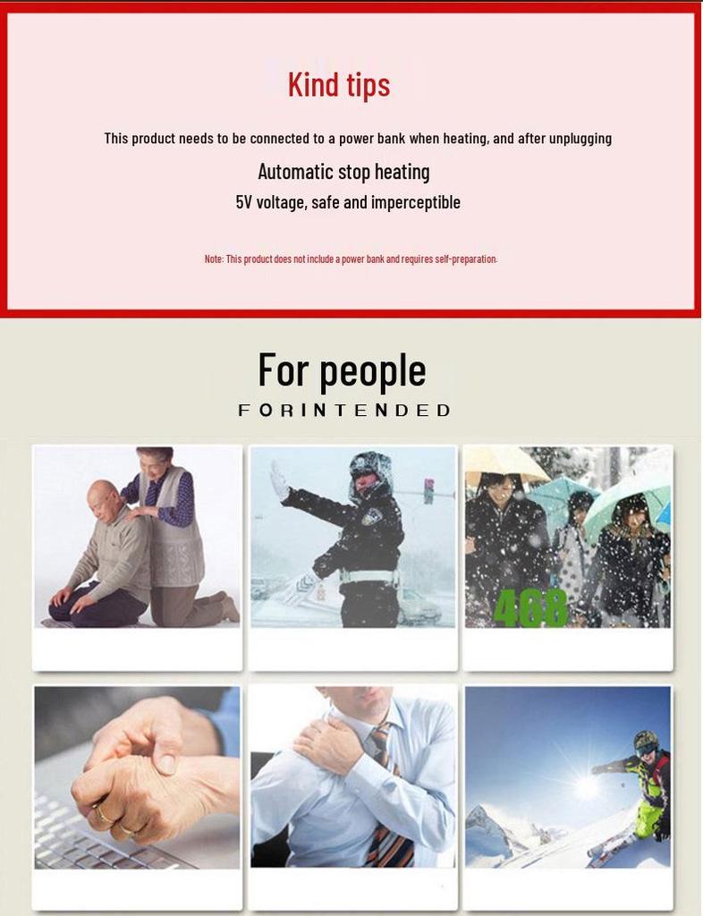 Smart Heating Vest with Graphene Technology – Available In 9, 13, 15, and 17 Heating Areas for Men & Women