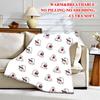 Cute Reading Blanket, Halloween Reading Blanket 50 60 Inch, Cute Fall Blanket Gift For The