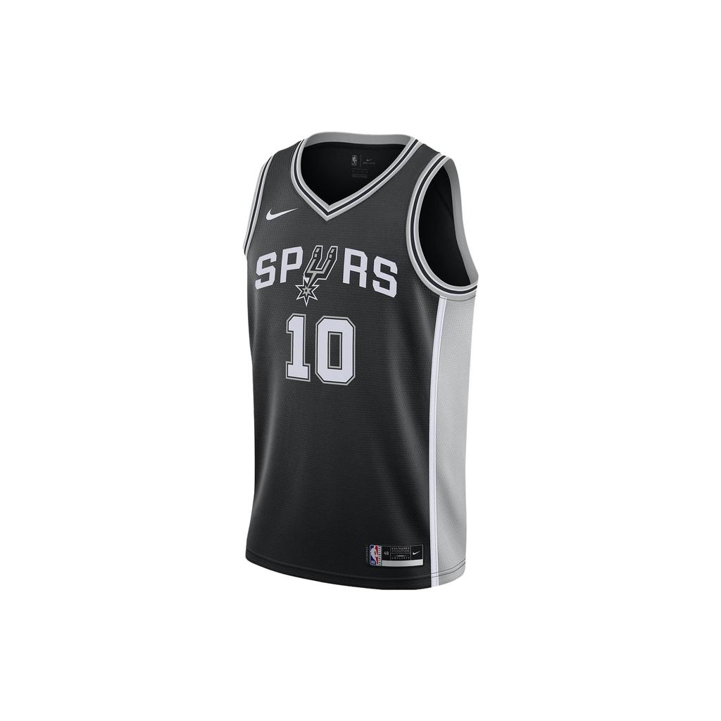 Nike NBA Swingman Spurs Season 20 Fan Edition Sleeveless Round Neck Basketball Vest Men Tops Dark-Grey CW3682-016