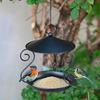 Hummingbird Feeder with Large Nectar Container and Small Slot for Birds Suitable for Outdoor For Garden Placement