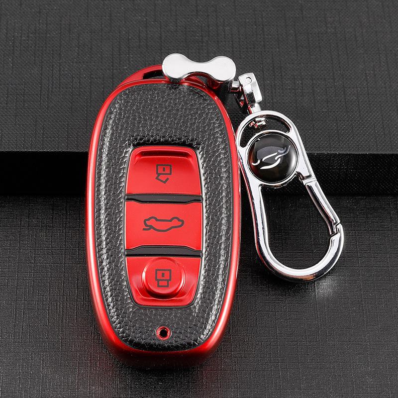 High-End Personalized Car Key Case for Hongqi H7, E-HS3, E-QM5 Models