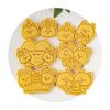 Plastic Cookie Molds Animal Biscuit Cutter Pastrys Moulds DIY Dough Stamps