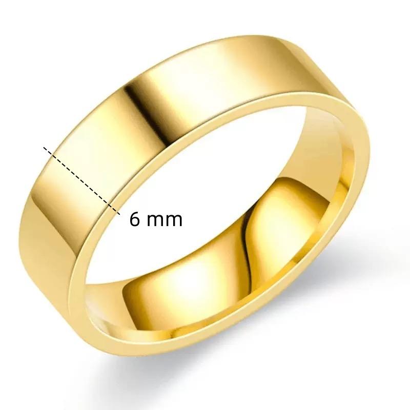 1-2mm Thin Stackable Ring for Women Stainless Steel Gold Plated Plain Wedding Band Comfortable Fit Size 5-10# Fashion Jewelry