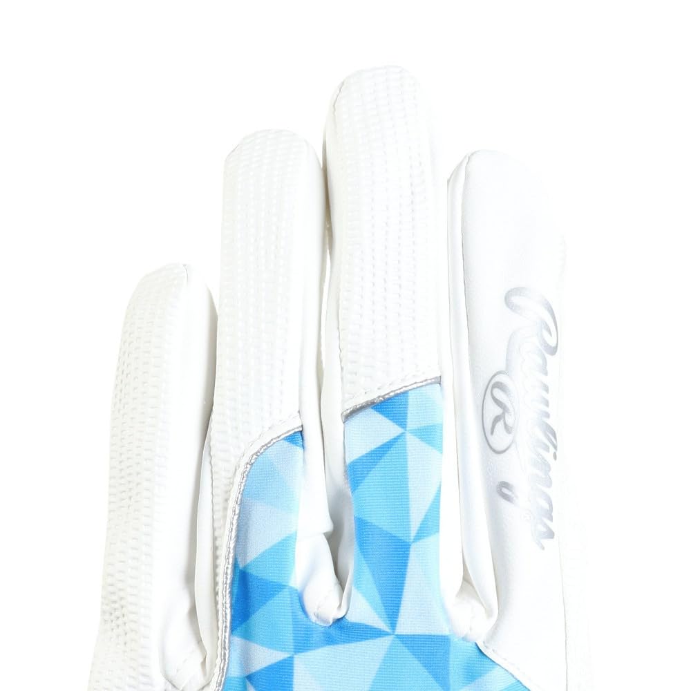 Rawlings Wizard Field Glove Baseball Defensive One Hand EFG25S01, White/Sax, Medium, Left-Handed, Glove,