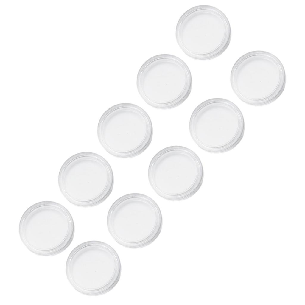 Collectors Coin Capsule Holders Large 100pcs 16MM Applied Commemorative Plastic Supplies Transparent Practical