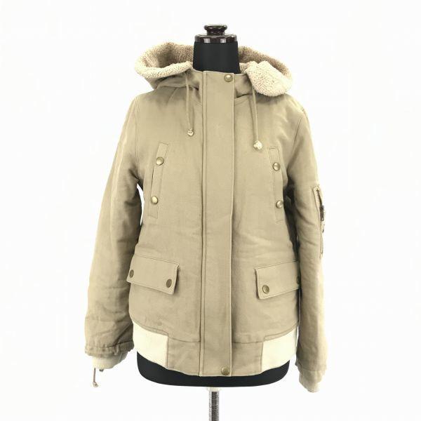 

Б/У/ВТОРОЙ КЛАСС/Толстовка-куртка с флисовой подкладкой/Верхняя одежда/M/Бежевый/На молнии/Манжеты и подол в рубчик