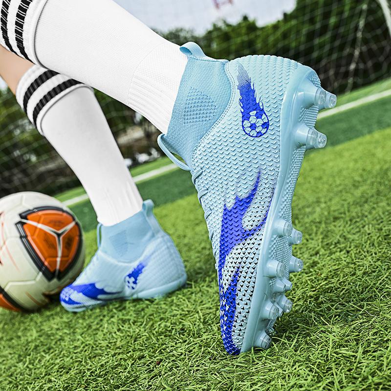 33-45 Ανδρικά παπούτσια ποδοσφαίρου με ψηλές κάλτσες, αθλητικά παπούτσια για νέους, παπούτσια προπόνησης ποδοσφαίρου Καλλιτεχνικά μακιγιάζ γκαζόν Παιδικά παπούτσια ποδοσφαίρου