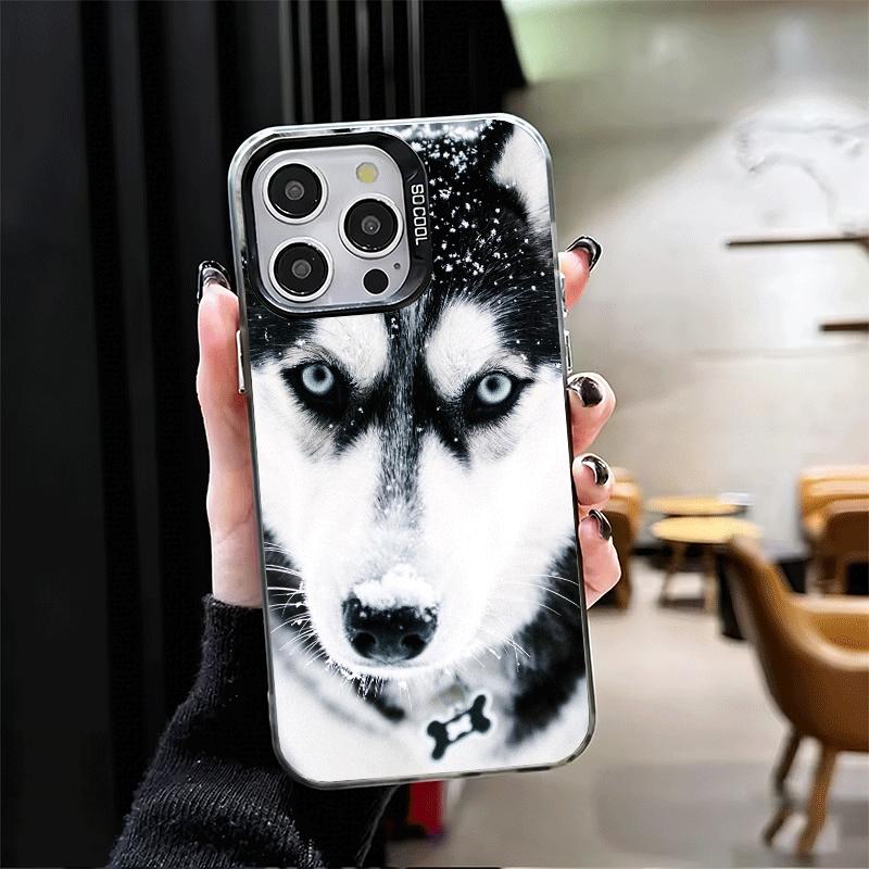 Alaskan Husky Cute Dogs Shockproof Phone Case for iPhone 18 17 Air 16 16E 15 Pro Max 14 Plus 13 Mini 12 Back Cover Anti Fall Fundas