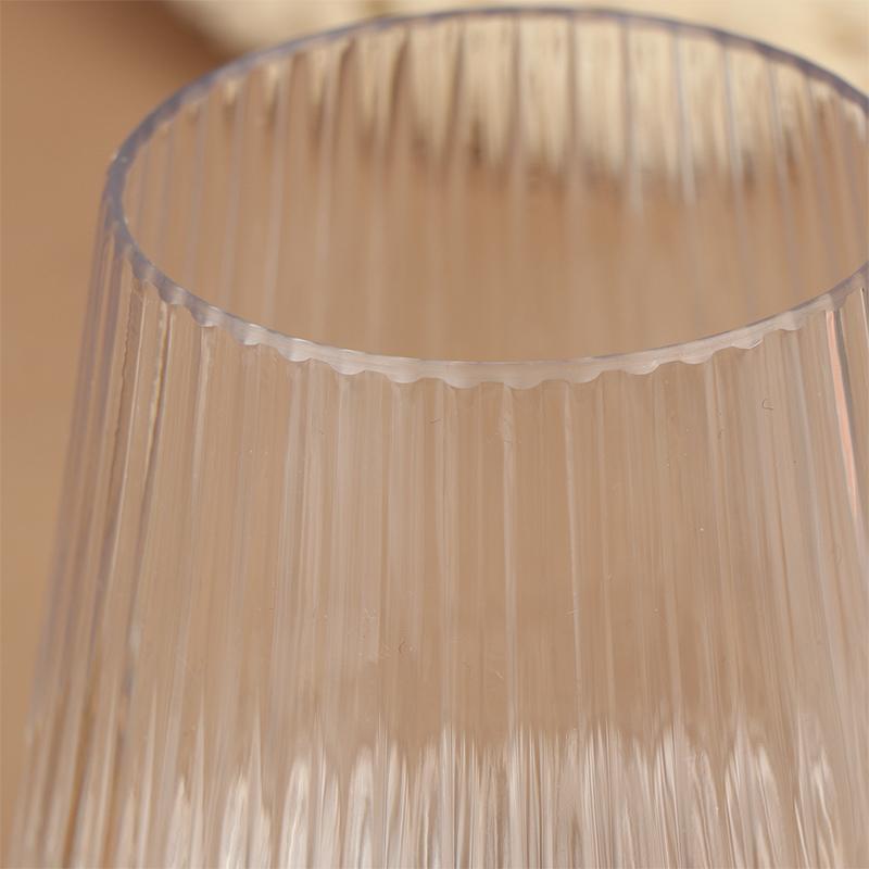 14Oz Disposable Wine Glasses Unbreakable Clear Plastic Cocktail Glasses Wine Cups For Party Birthday Gathering Bars