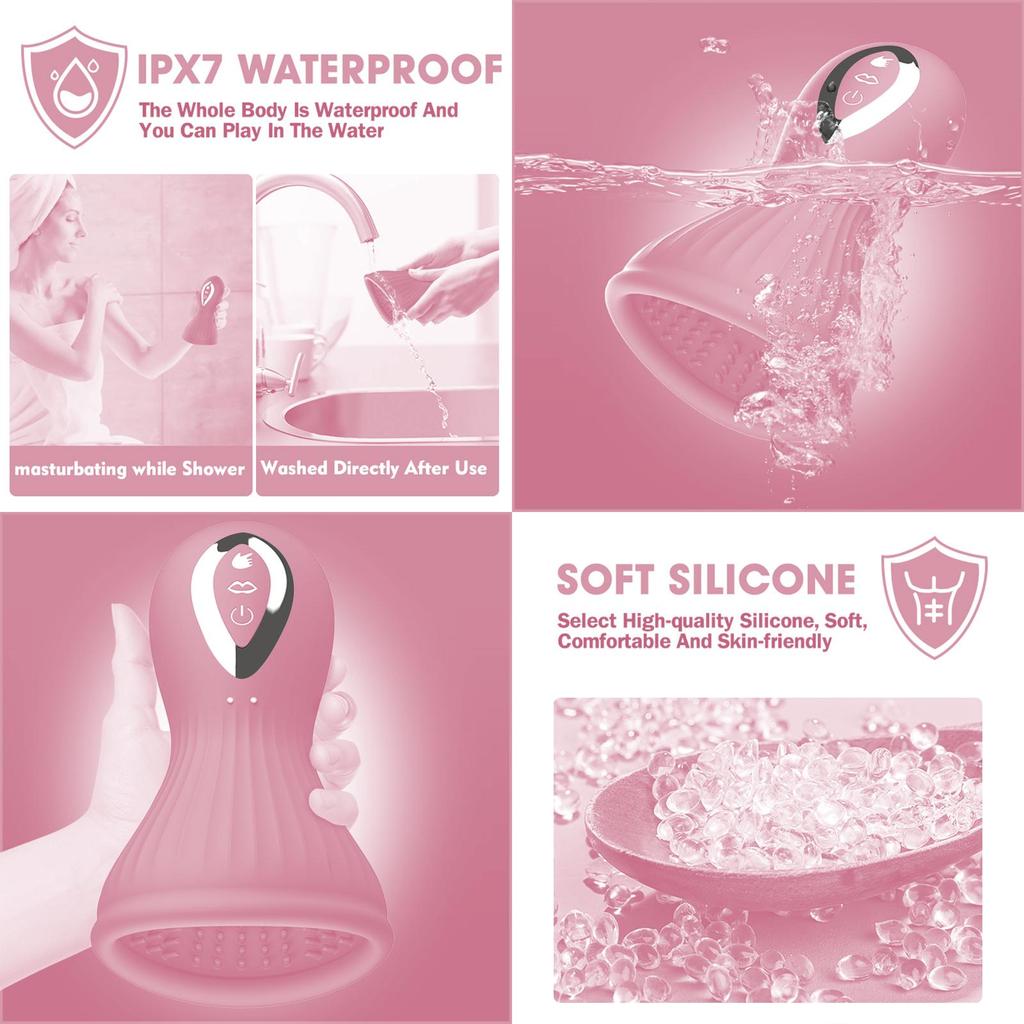 Sucking Licking Tongue Sex Toy for Women Clitoral Breast Vibrator Nipples Vagina Stimulator Orgasm Powerful Blowjob Stimulation