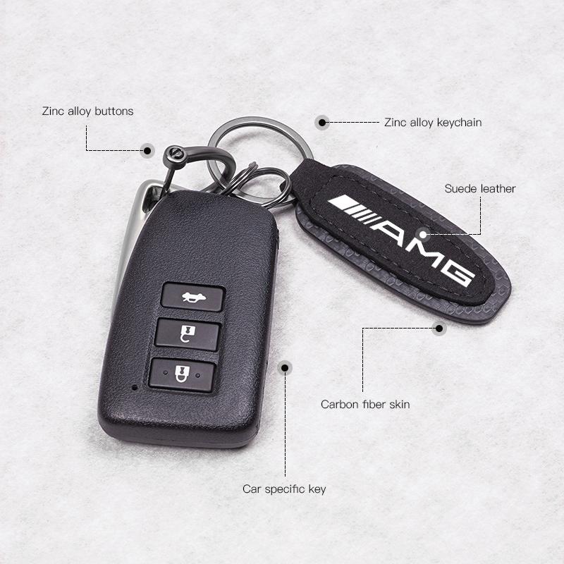 LVCF8 AMG Sleutelhanger Auto Embleem Decoratie Hanger Voor Mercedes Benz AMG GLC W223 W213 W206 W464 W247 W167 W166 W222 W205 W204 W177 W246