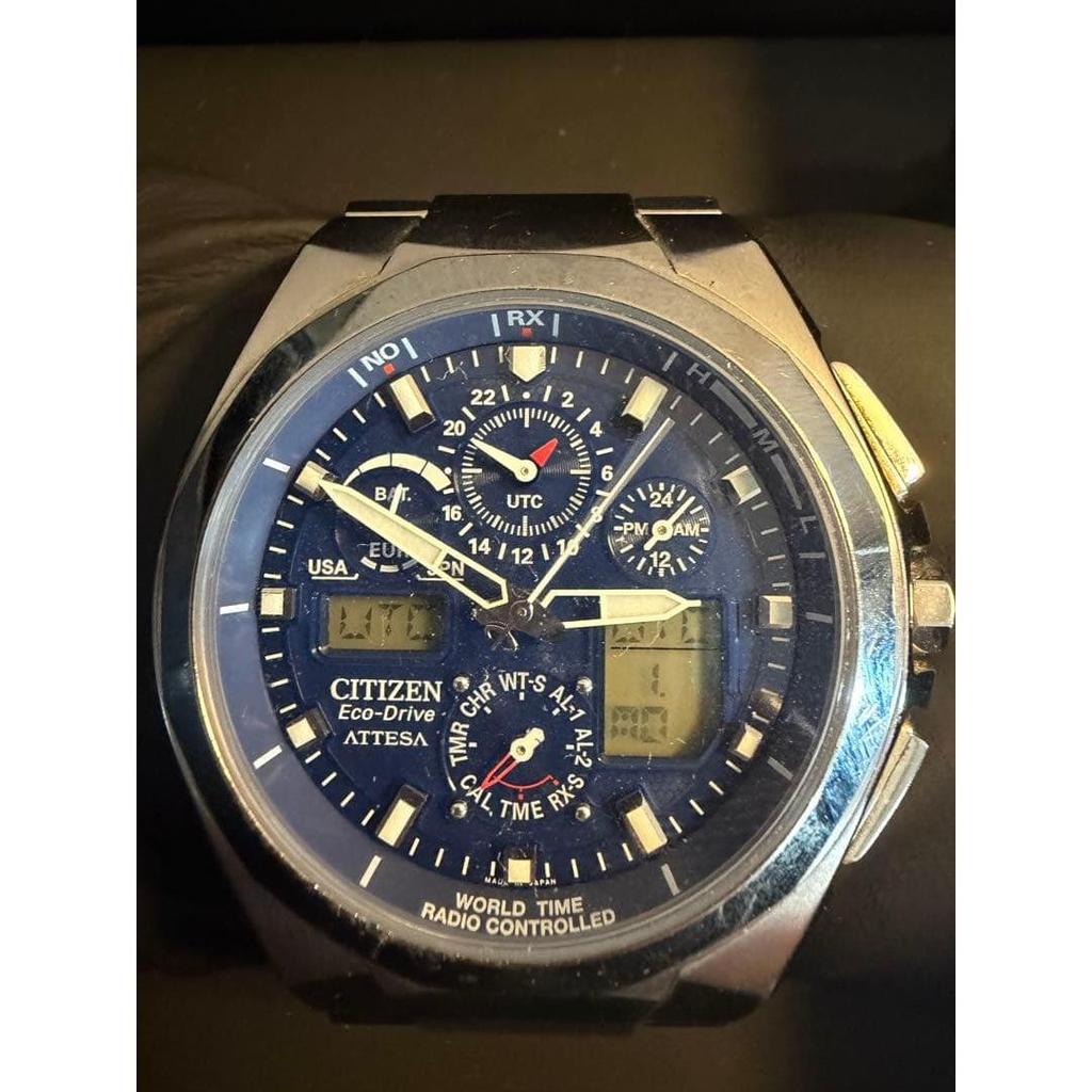 Used CITIZEN ATTESA Eco-Drive Radio-controlled Watch