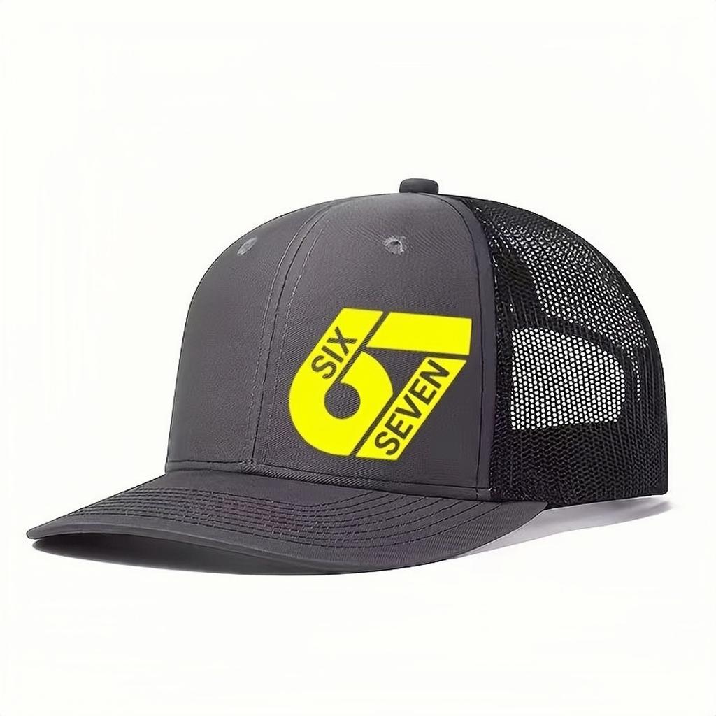 Printed Baseball Cap Fashion 67 Vintage Cap Outdoor Sports Sun Hat