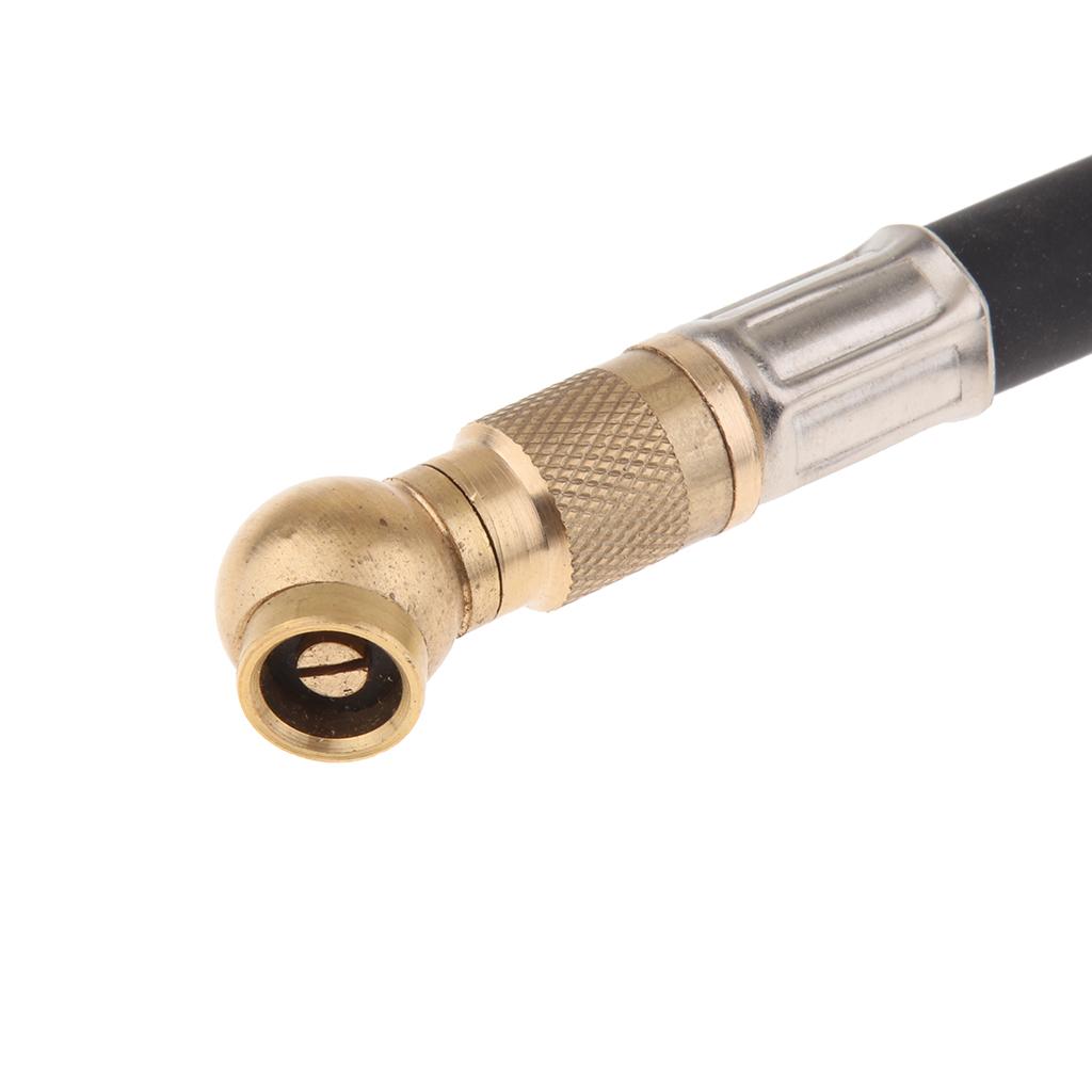 Auto Tyre Air Pressure Gauge 0-60PSI High Accuracy Plastic Dial Meter for Car and Motorcycle Use