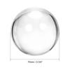 Uxcell Acrylic Contact Juggling Balls with Ball Bag, 70mm Diameter, 120mm X 140mm, Clear