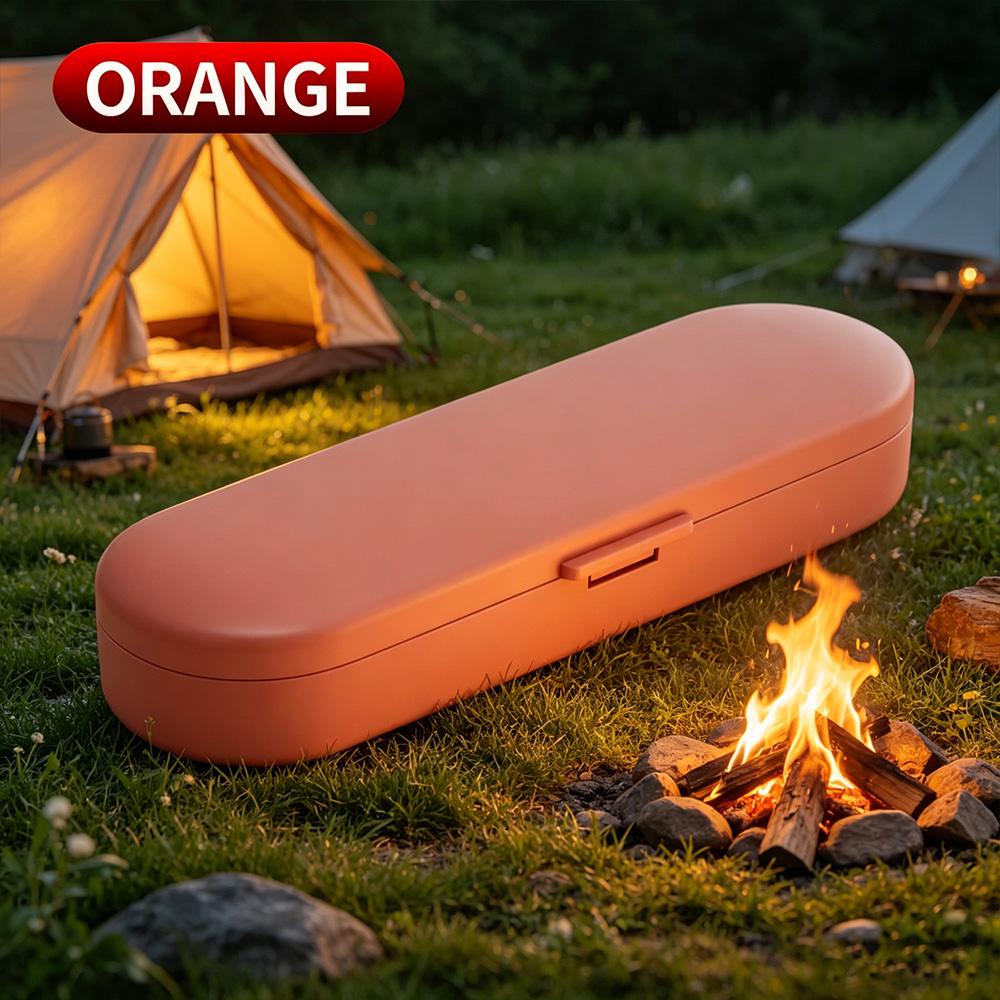 Portable Mini Lightproof Sealed Medicine Box, Waterproof Pill Storage Case for Outdoor Camping & Daily Use