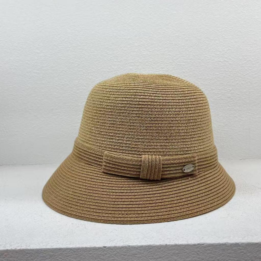 Straw hat women summer straw fisherman visor sun hat sunscreen hat fashion sun hat beach hat children summer hat